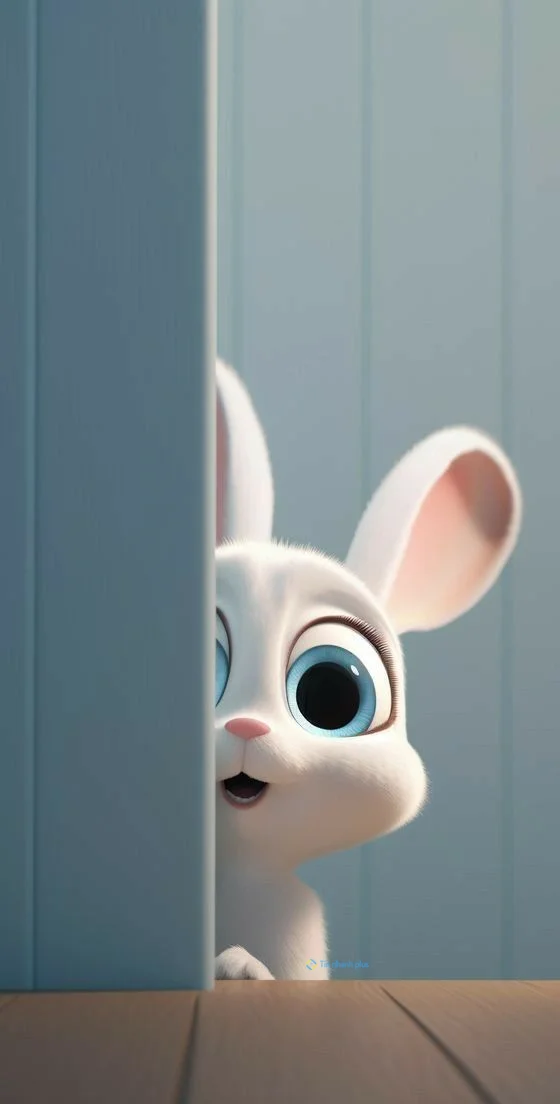 Hình nền con Thỏ cute cho điện thoại