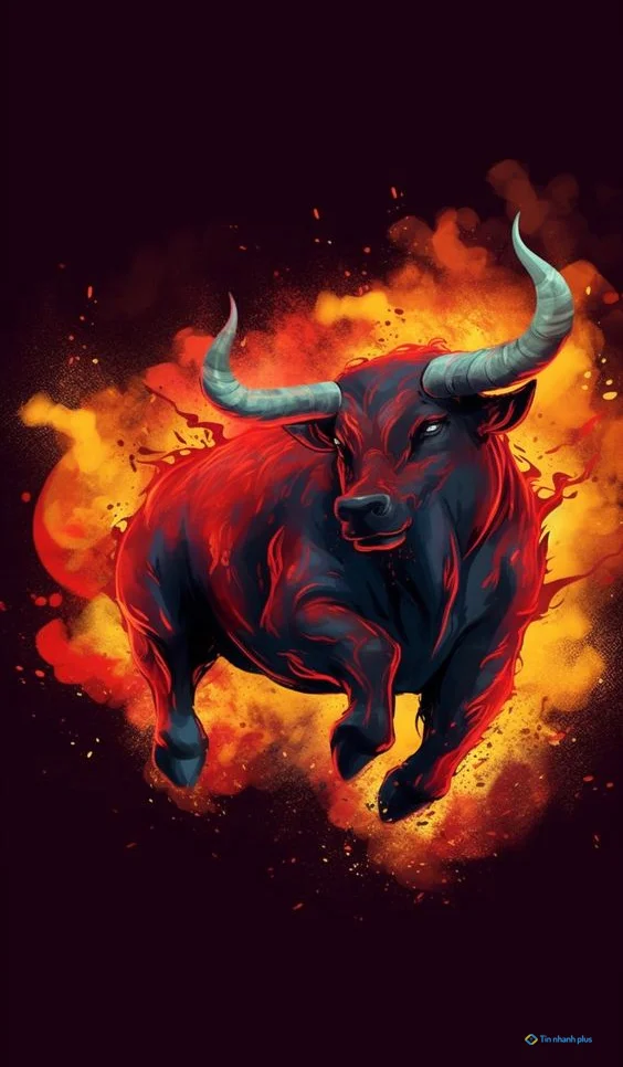 Hình nền con Trâu cho điện thoại