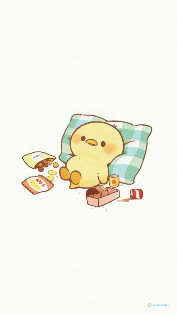 Hình nền con Vịt trang cho điện thoại