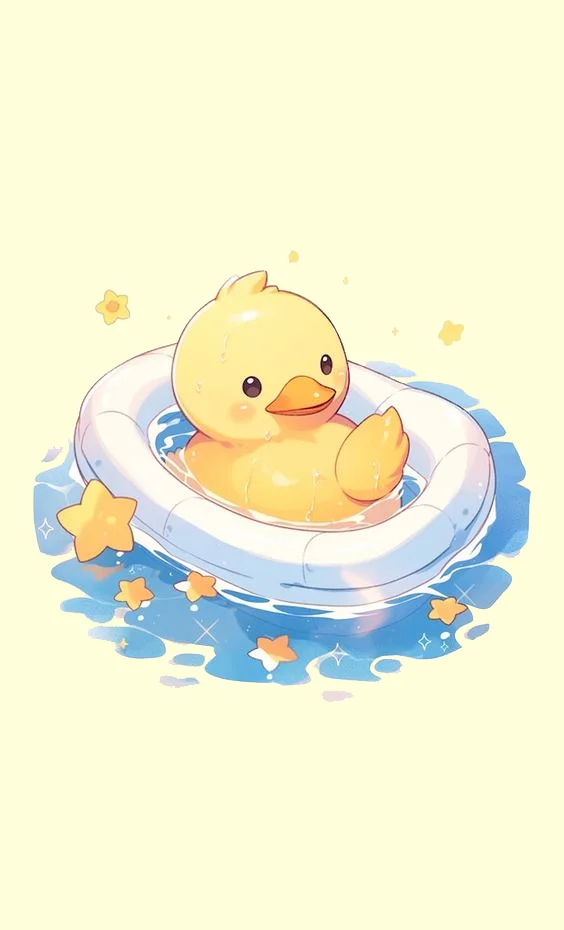 Hình nền con Vịt trang cho điện thoại