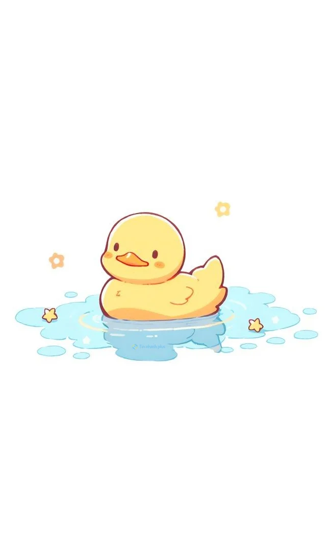 Hình nền con Vịt vàng cho điện thoại