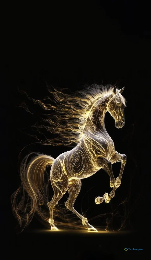 hình nền con ngựa 3d cho điện thoại