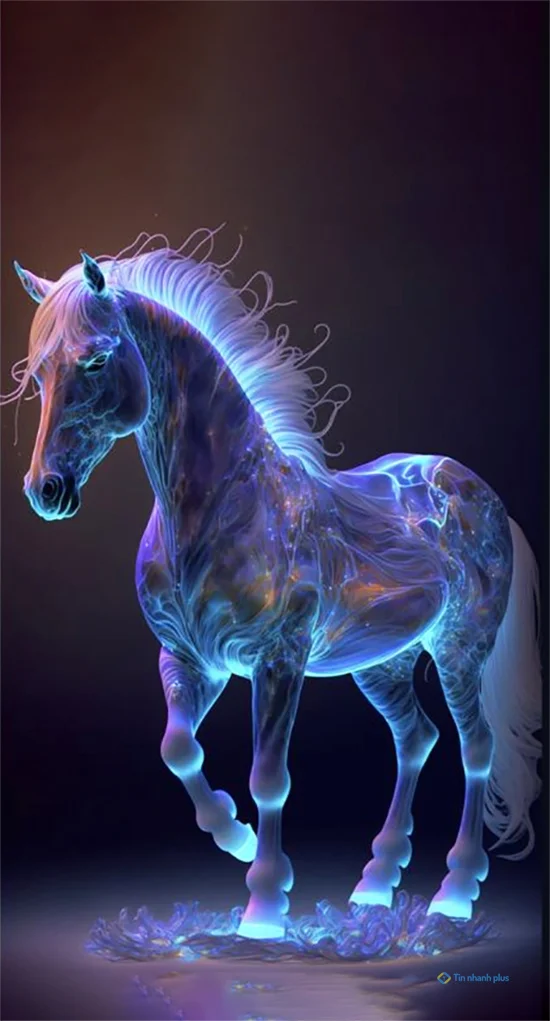hình nền con ngựa 3d cho điện thoại
