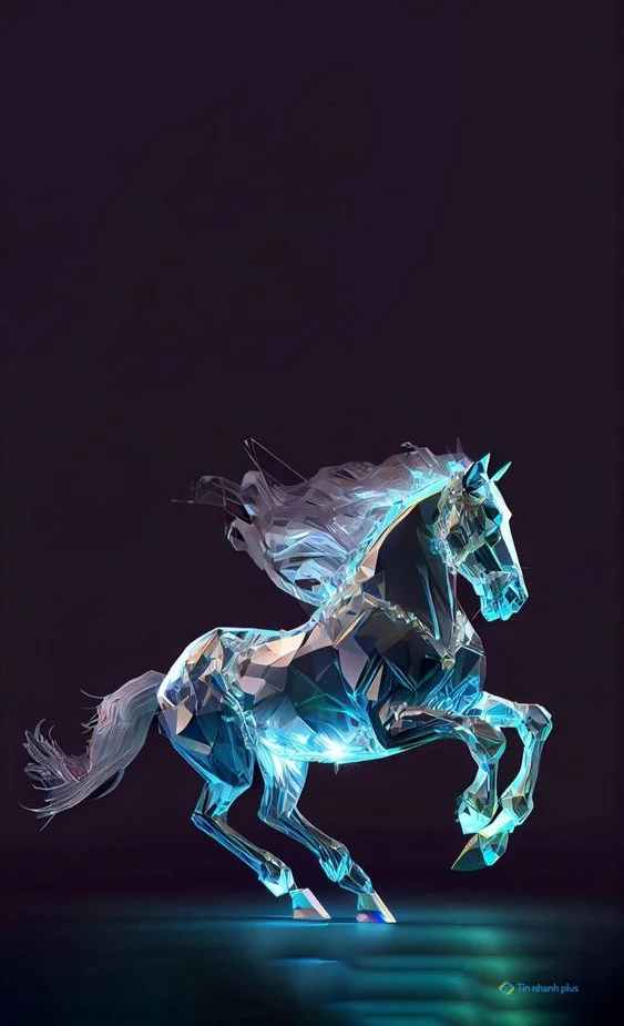 hình nền con ngựa 3d cho điện thoại