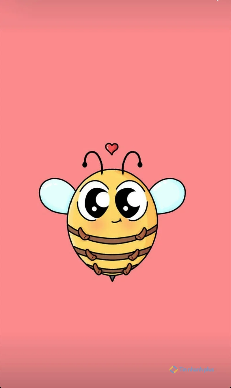 Hình nền con ong cute