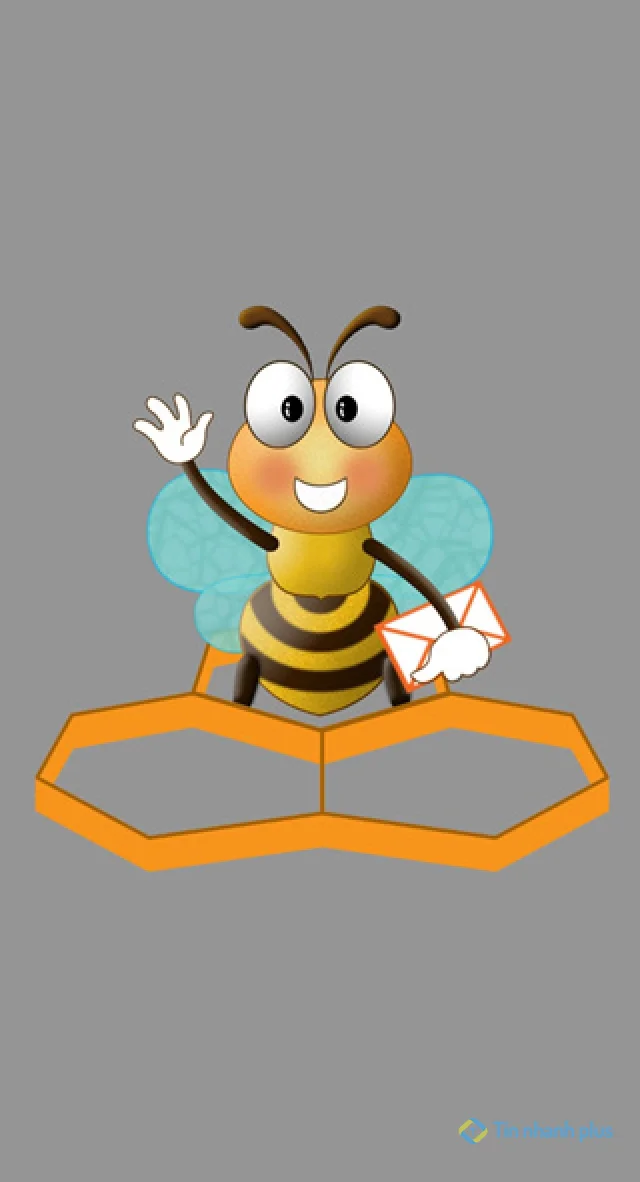 Hình nền con ong cute