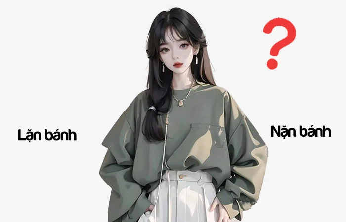 Lặn bánh hay Nặn bánh đâu là từ viết đúng chính tả?