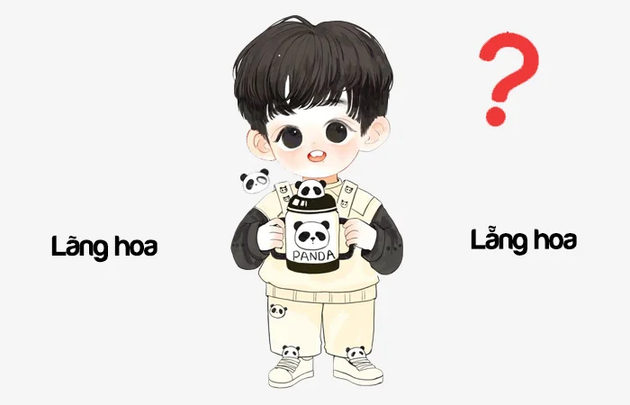 Lãng hoa hay Lẵng hoa từ nào viết đúng chính tả?