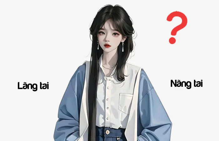 Lãng tai hay Nãng tai từ nào viết đúng chính tả?