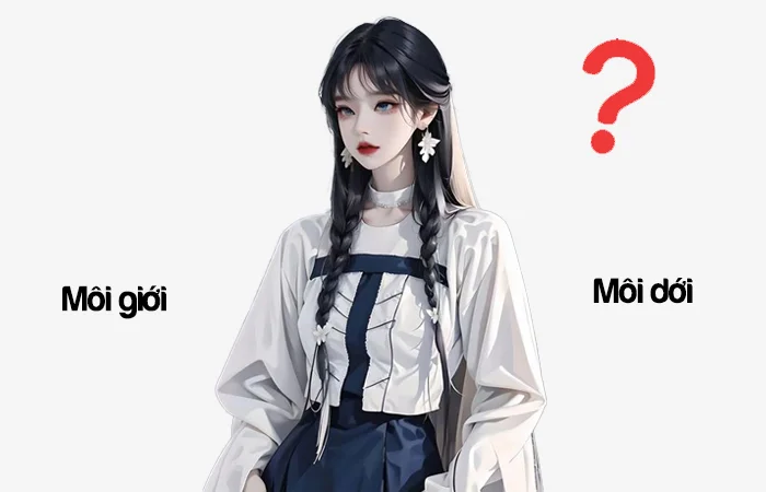 Môi giới hay Môi dới từ nào viết đúng chính tả?