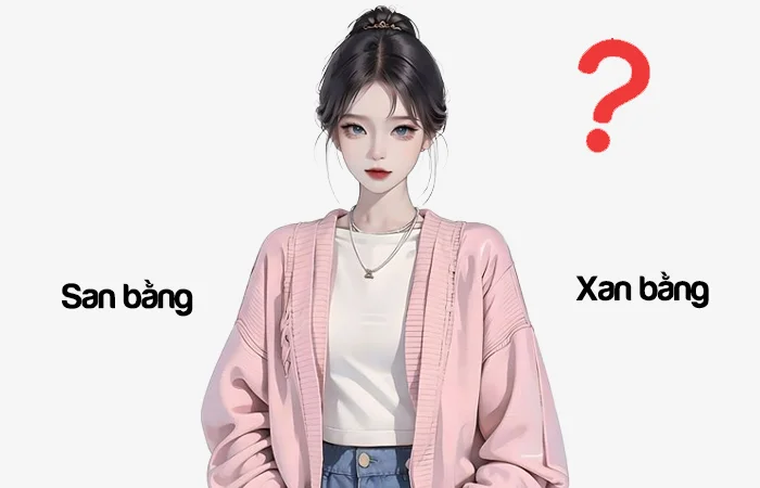 San bằng hay Xan bằng từ nào viết đúng chính tả?
