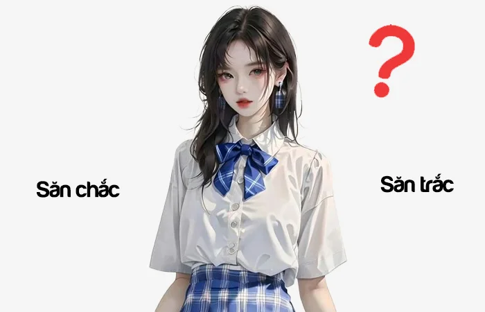 Săn chắc hay Săn trắc đâu là từ đã được viết đúng chính tả?