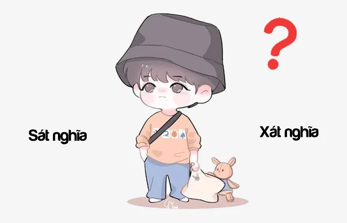 Xát nghĩa hay Sát nghĩa từ nào viết đúng chính tả?