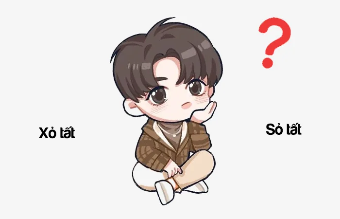 Xỏ tất hay Sỏ tất đâu là từ viết đúng chính tả?