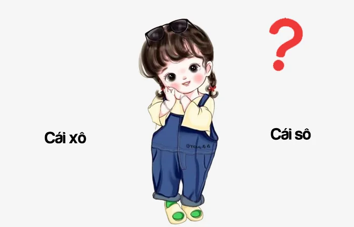 Cái xô hay Cái sô đâu là từ viết đúng chính tả