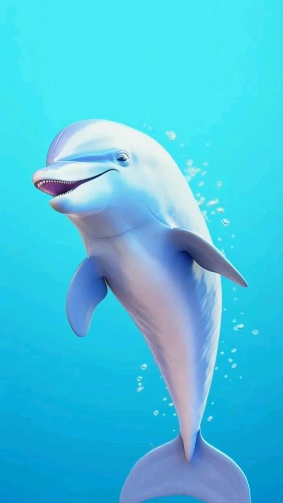 Hình nền cá Heo cho điện thoại