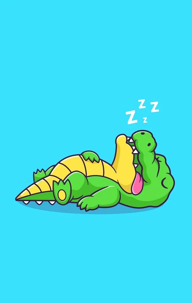 Hình nền Cá Sấu cute cho điện thoại