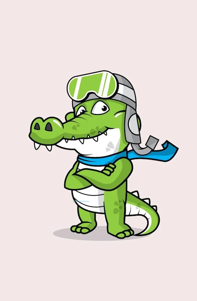 Hình nền Cá Sấu cute cho điện thoại