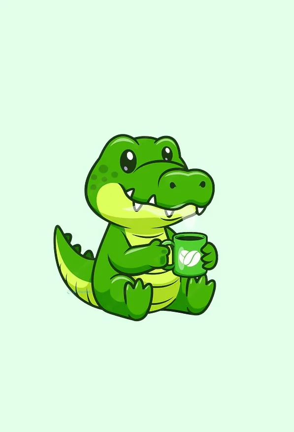 Hình nền Cá Sấu cute cho điện thoại