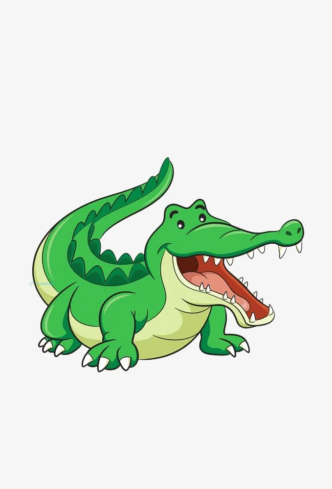 Hình nền Cá Sấu cute cho điện thoại