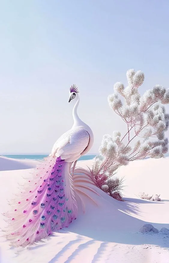 Hình nền con Công đẹp cho điện thoại