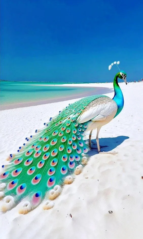 Hình nền con Công đẹp cho điện thoại