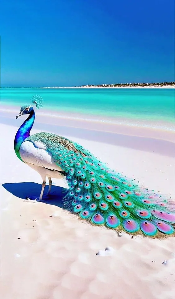 Hình nền con Công đẹp cho điện thoại