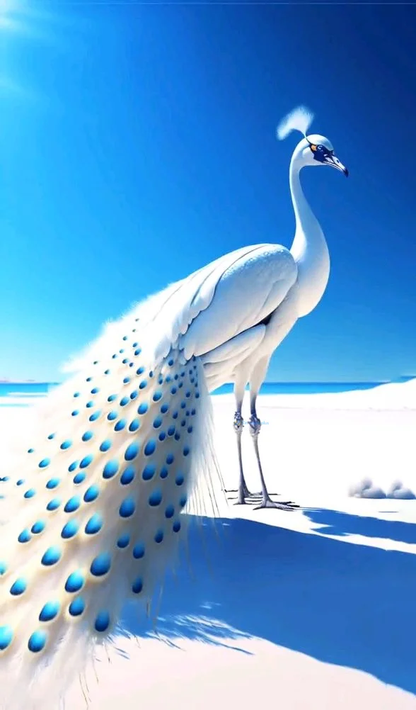 Hình nền con Công đẹp cho điện thoại