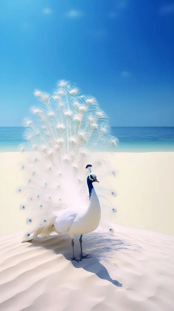 Hình nền con Công đẹp cho điện thoại