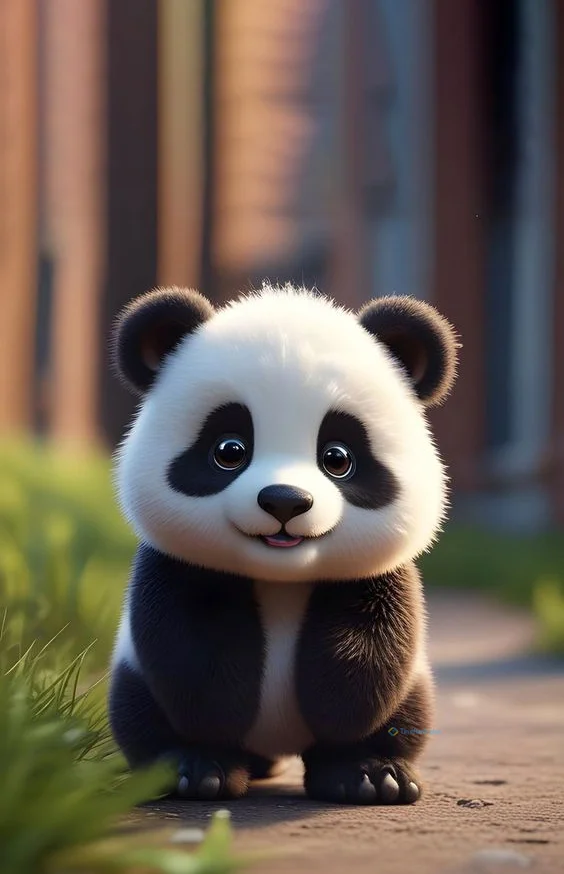 Hình nền Gấu Trúc cute cho điện thoại