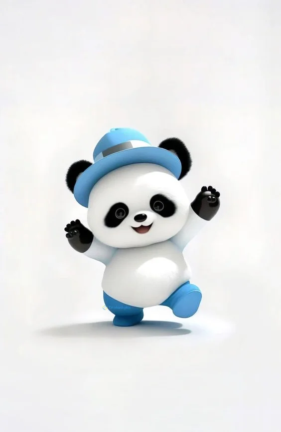 Hình nền Gấu Trúc cute cho điện thoại