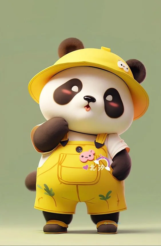 Hình nền Gấu Trúc cute cho điện thoại