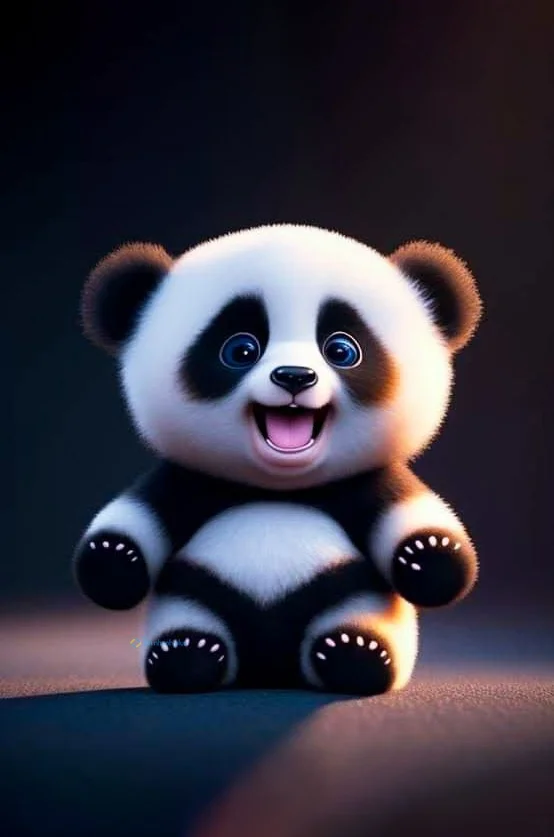 Hình nền Gấu Trúc cute cho điện thoại