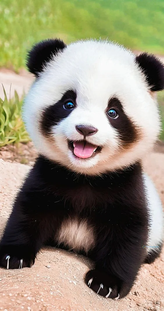 Hình nền Gấu Trúc cute cho điện thoại