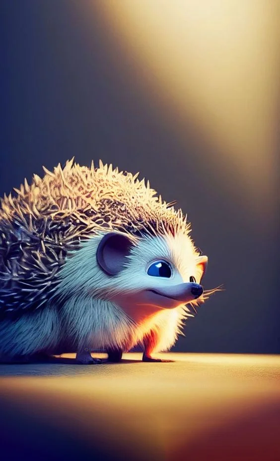 Hình nền con Nhím cute cho điện thoại