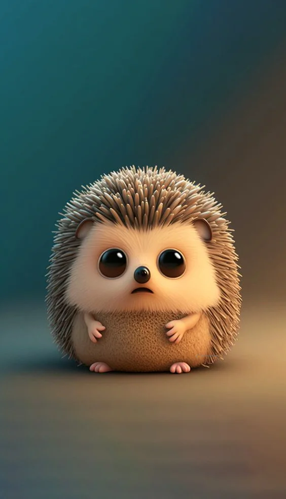 Hình nền con Nhím cute cho điện thoại