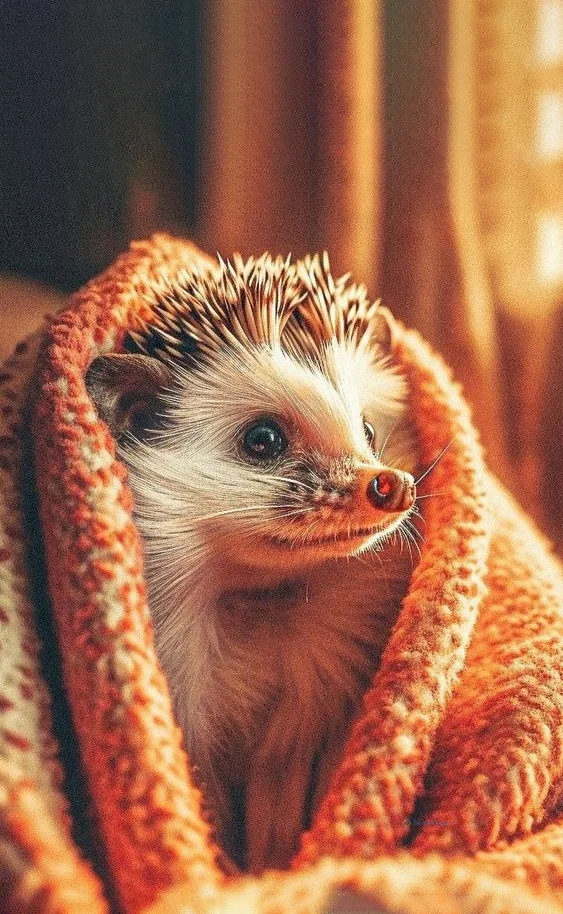 Hình nền con Nhím cute cho điện thoại