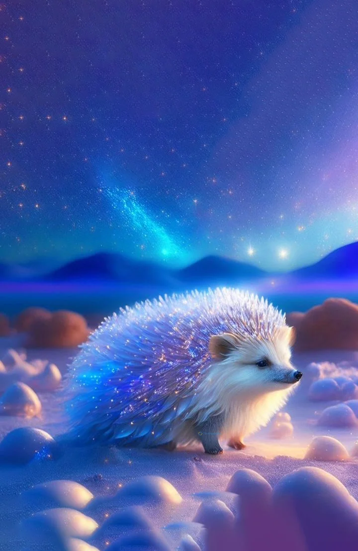 Hình nền con Nhím cute cho điện thoại