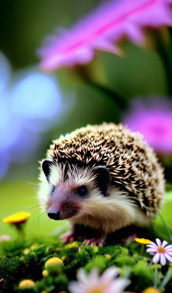 Hình nền con Nhím cute cho điện thoại