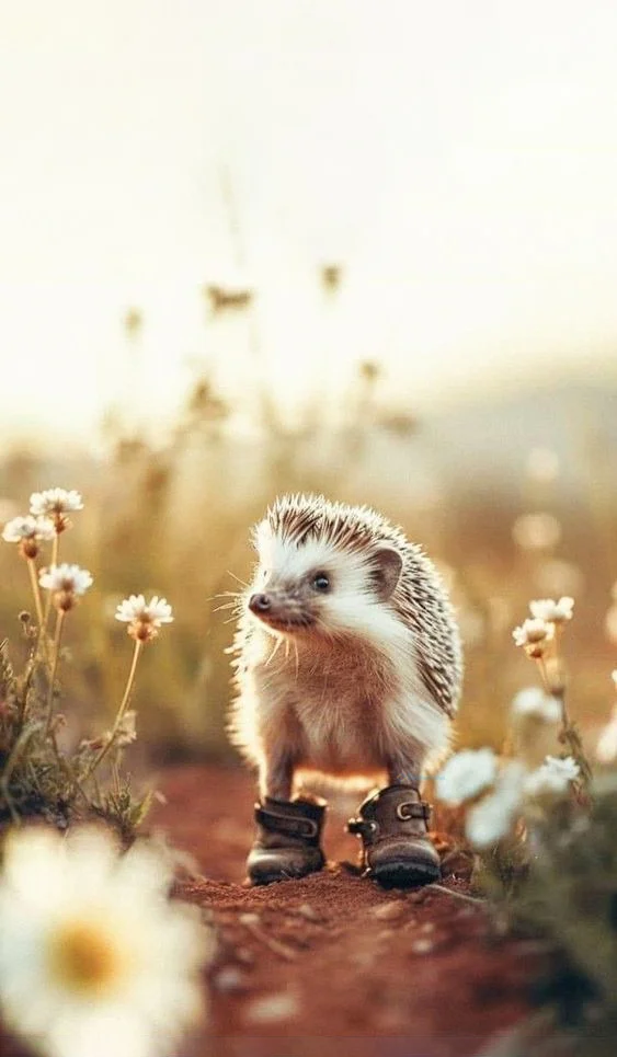 Hình nền con Nhím cute cho điện thoại