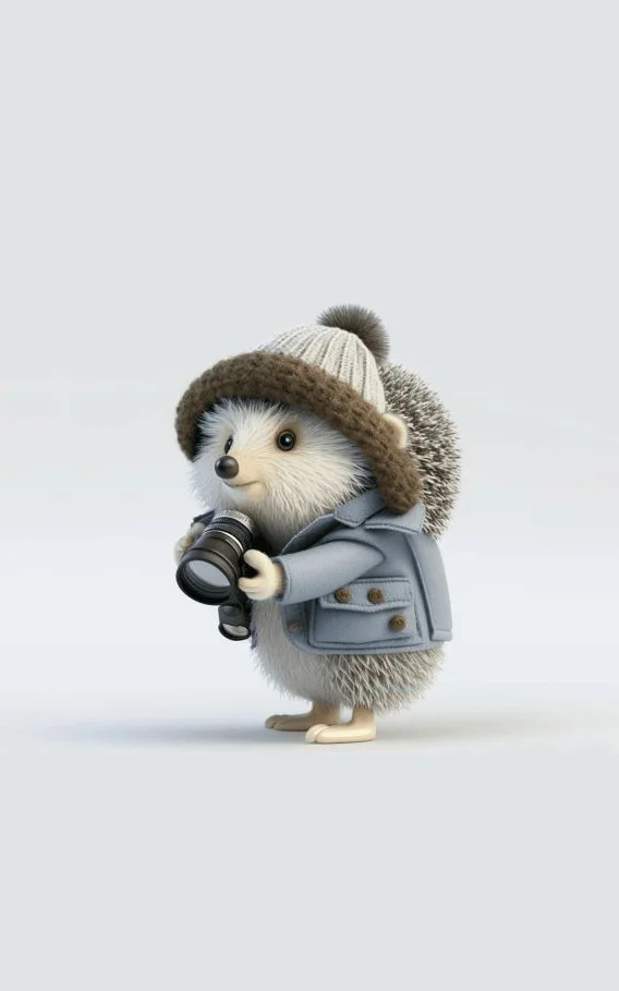 Hình nền con Nhím cute cho điện thoại