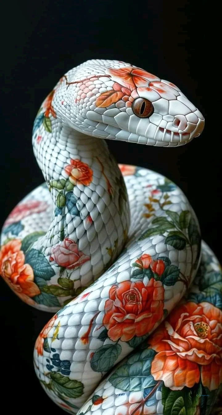 Hình nền con Rắn cute cho điện thoại