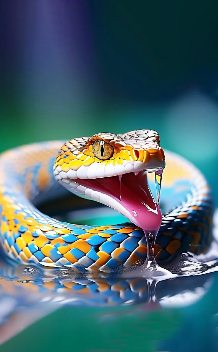 Hình nền con Rắn cute cho điện thoại