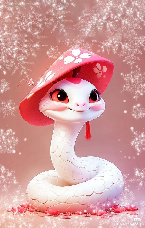 Hình nền con Rắn cute cho điện thoại