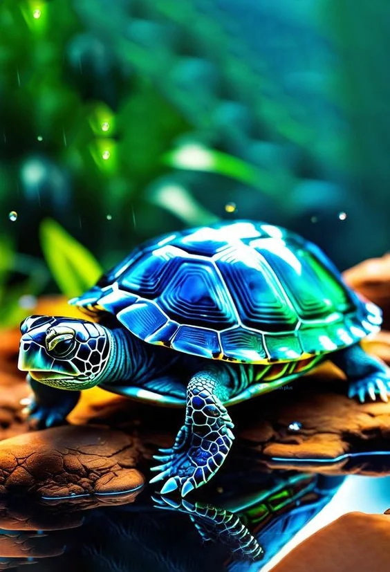 Hình nền con Rùa cute cho điện thoại