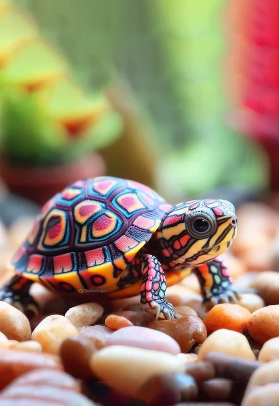 Hình nền con Rùa cute cho điện thoại