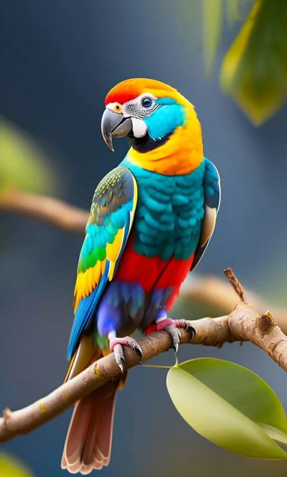 Hình nền con Vẹt cho điện thoại