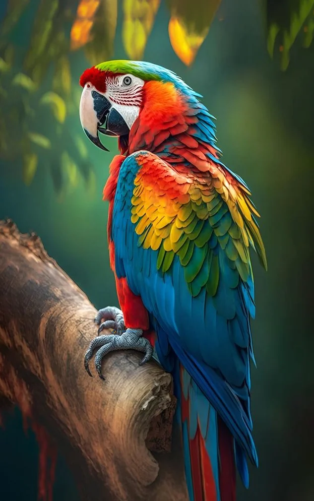 Hình nền con Vẹt cho điện thoại