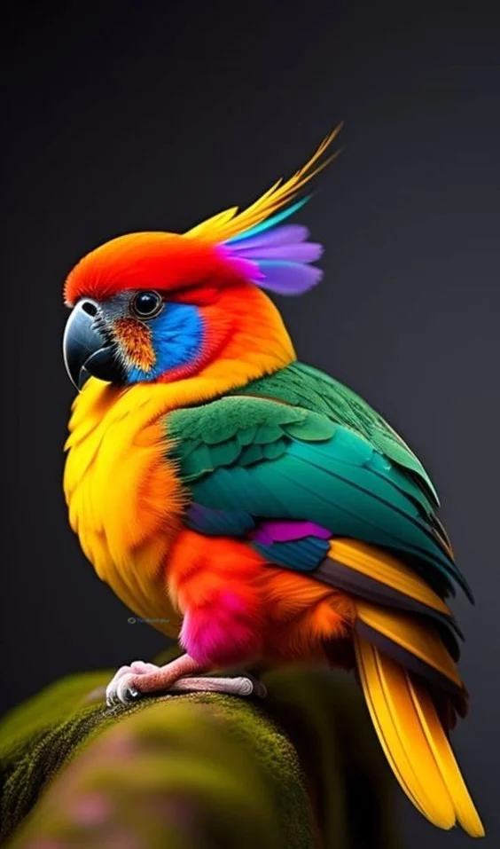 Hình nền con Vẹt cho điện thoại