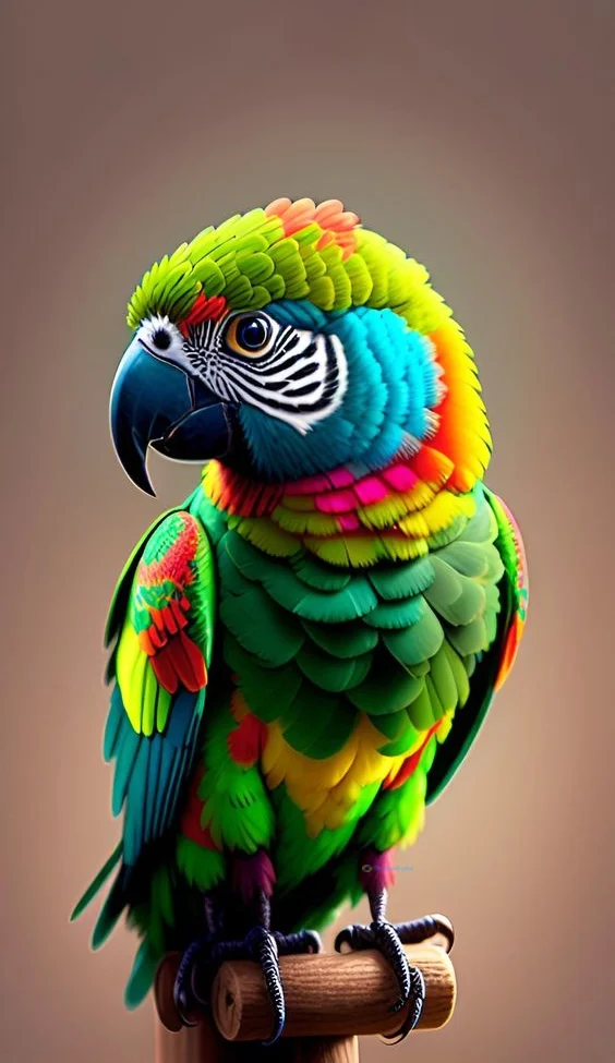 Hình nền con Vẹt cho điện thoại